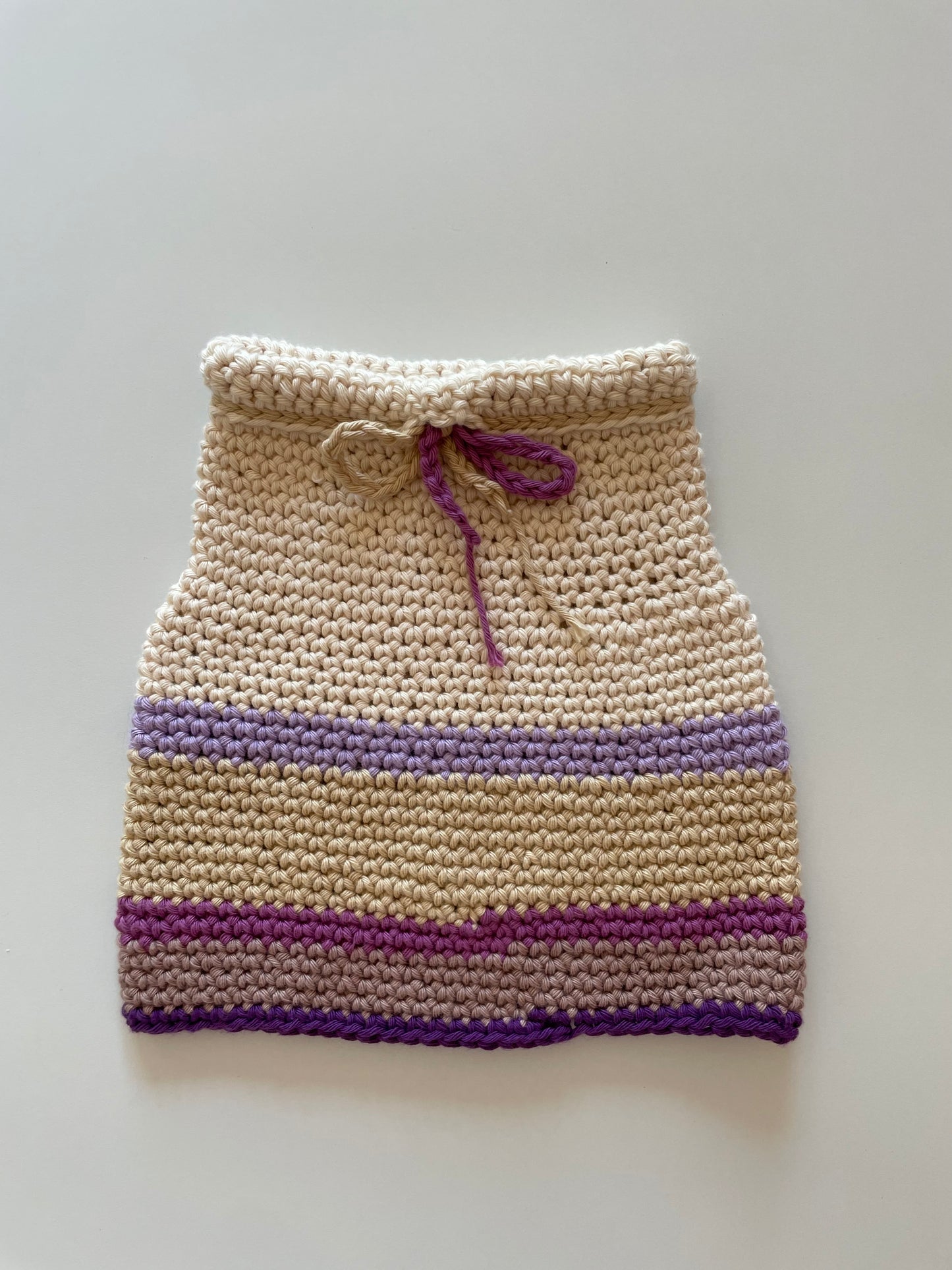 agostudio-baby skirt-beige-purple