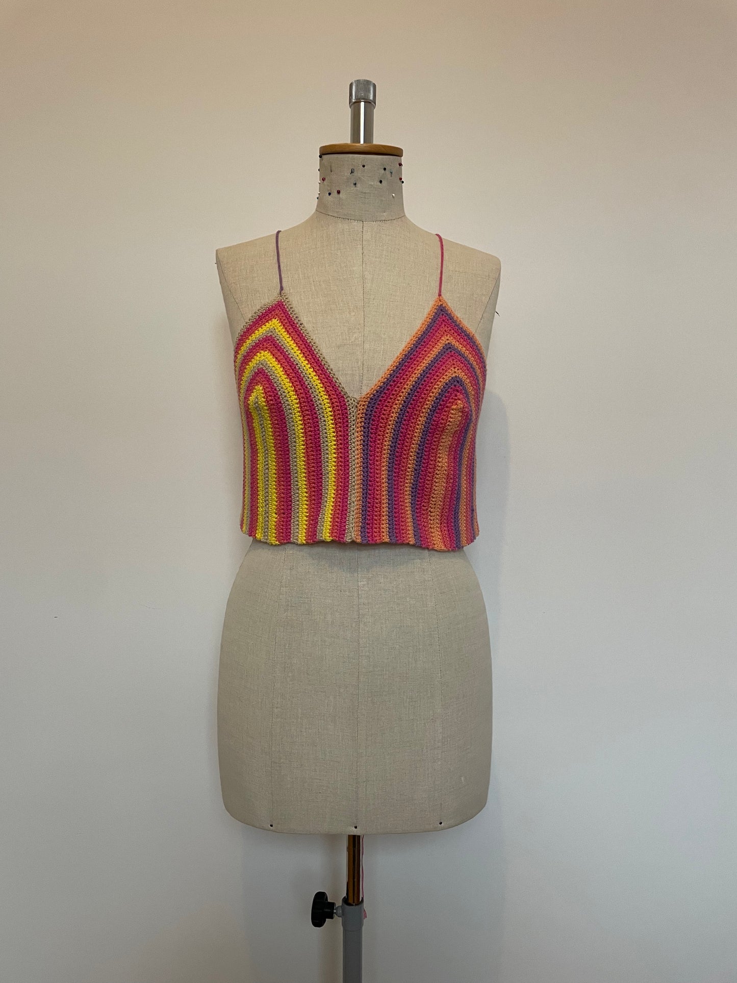 agostudio-crop top-purple-pink-yellow