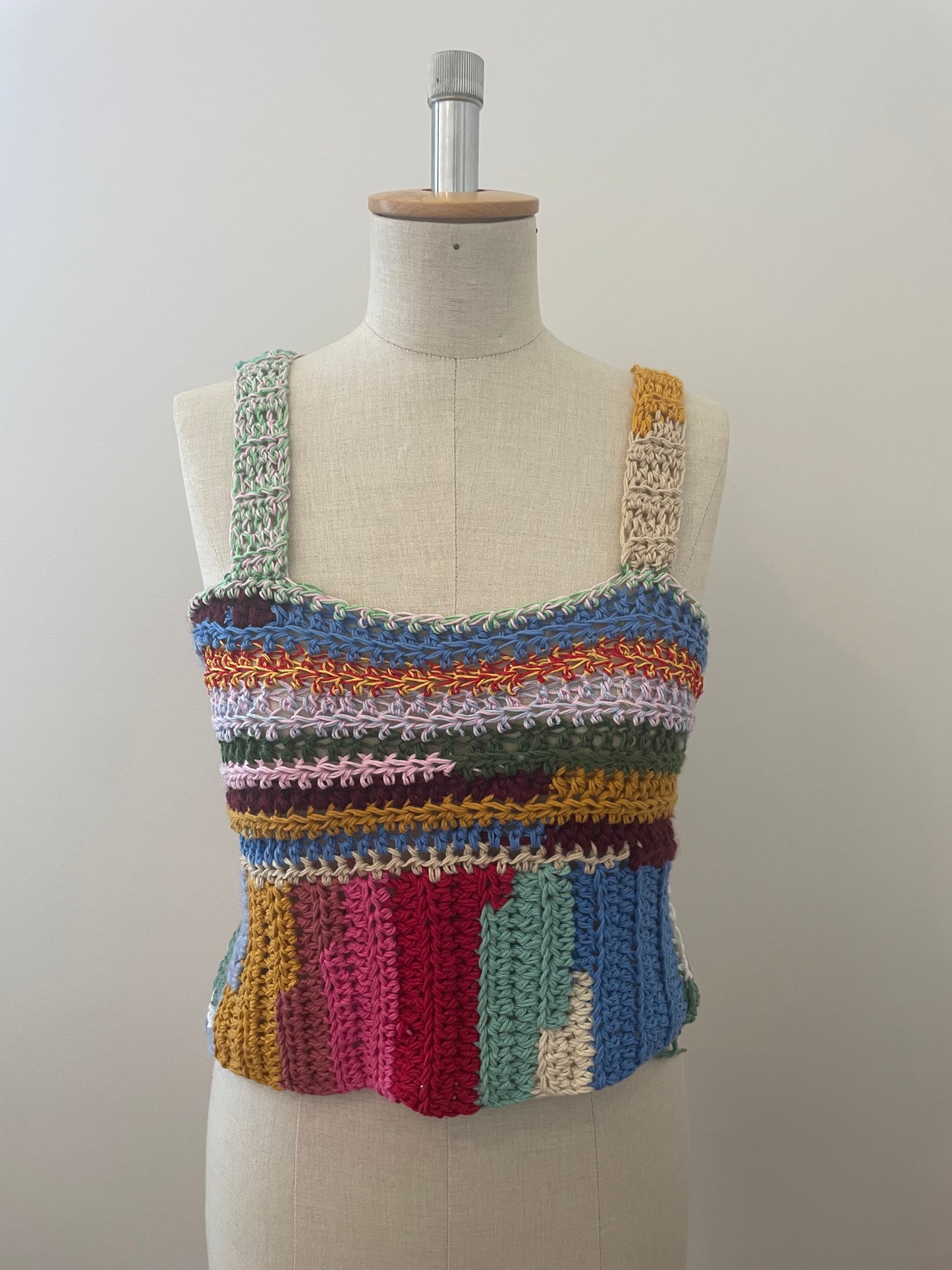 agostudio-crop top-cotton-colourful