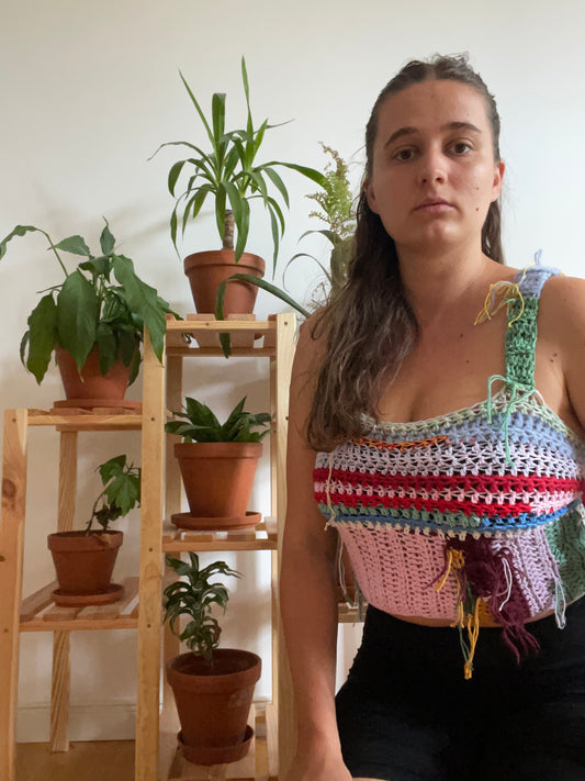 agostudio-crop top-cotton-colourful