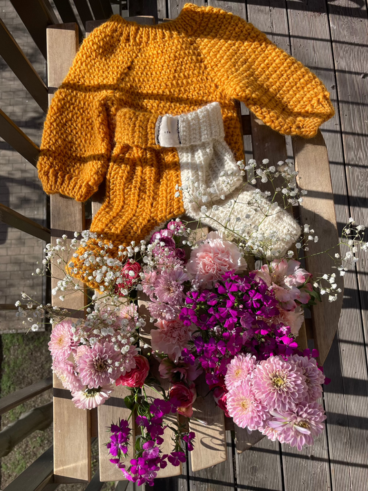 agostudio-baby outfit-yellow-white-wool-56-68