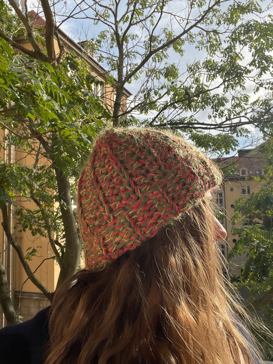 beanie mohair cotton 