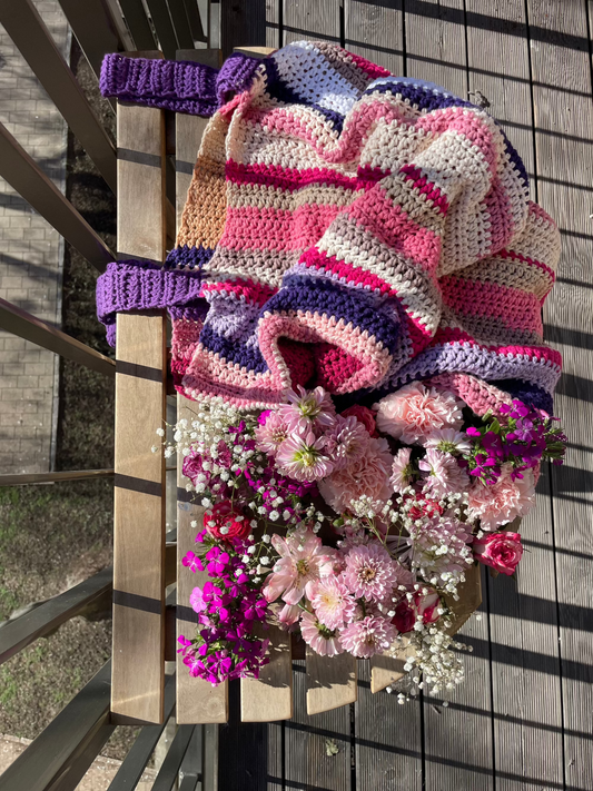 agostudio-dress-maxi-striped-purple-cream