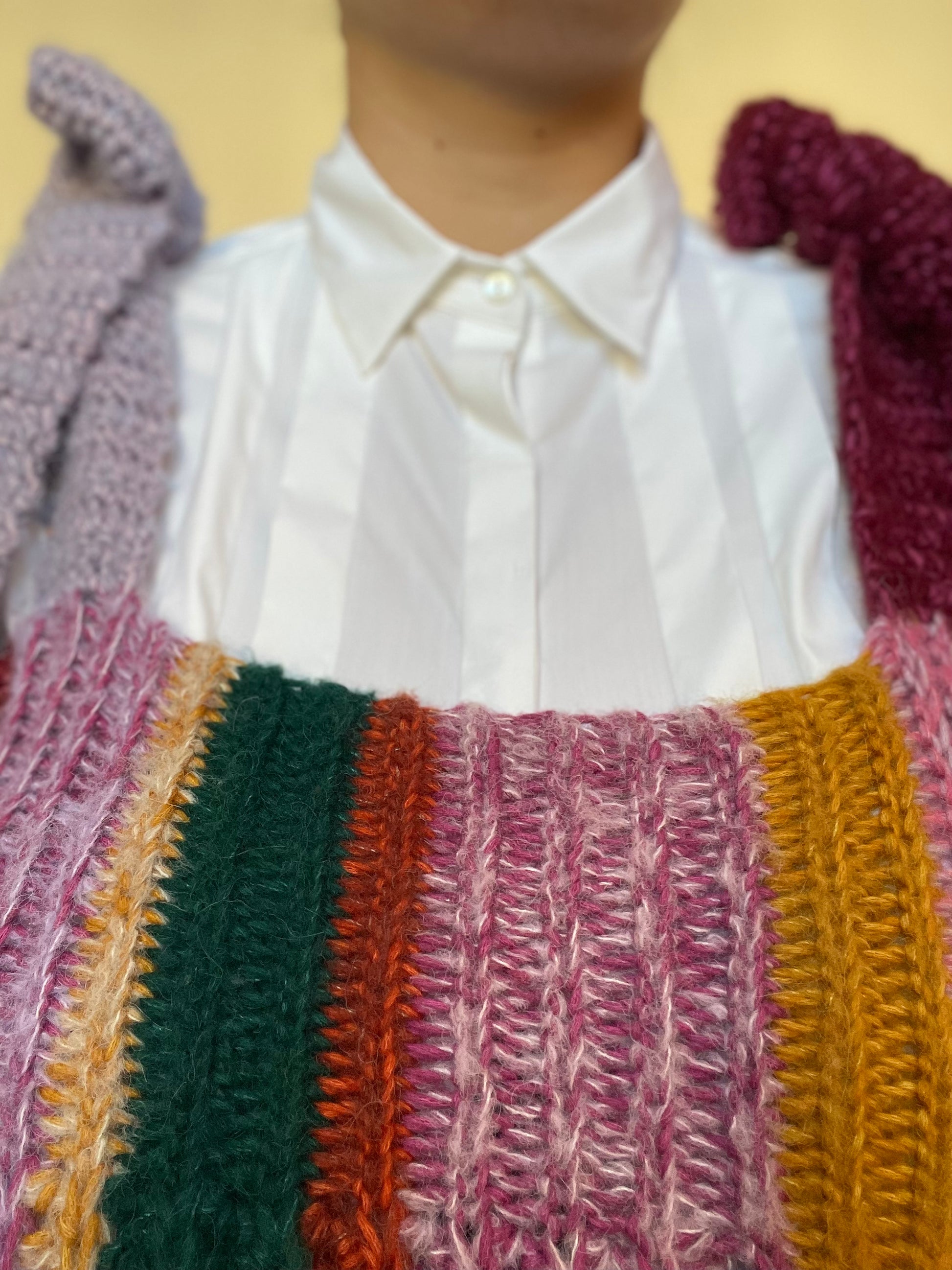 colourful midi dress 