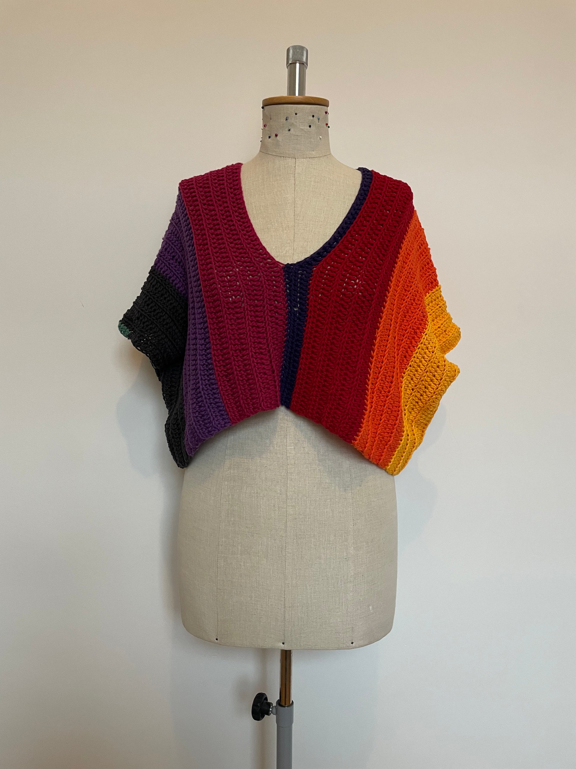 shirt cotton striped colourful